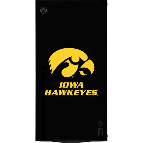 University of Iowa Hawkeyes XBox Series X Digital Edition Console Skin